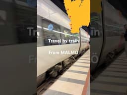 Train trip through Sweden 🇸🇪 🚂 From Malmö to Gothenburg. #sweden #travel #train