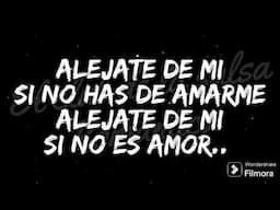 alejate de mi - orquesta opus