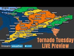 🌪️ Tornado Tuesday: Severe Risk for Southern Ontario on Tuesday (Mon, Apr. 28, 2025)