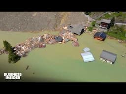 Glacier Wipes Out A Swiss Village In The Alps | Insider News