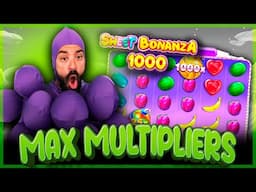 ROSHTEIN HUNTING MAX MULTIPLIER ON SWEET BONANZA 1000!