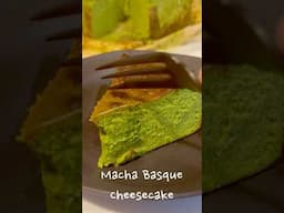 Macha Basque Cheesecake #shorts #japan