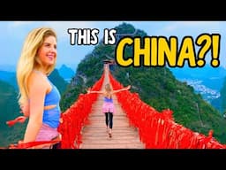 CHINA'S Hidden Red Ribbon Bridge You've Never Heard Of | Ruyi Peak