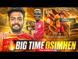 BIG TIME 106 OSIMHEN IS HACKED🤯 | Full GAMEPLAY Review🥶 | POWERFULL BULLET HEADERS🥵 | Raining Goals🔥