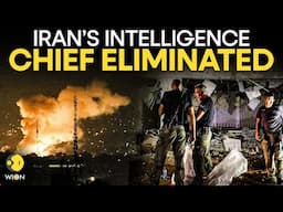 Iran's Intelligence Chief Eliminated! Israeli Jets Roar In Iran | Tehran Under Attack | War LIVE