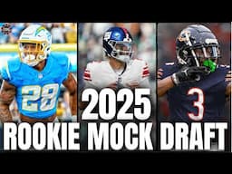 2025 Rookie Mock Draft LIVE + Q&A | 2025 Dynasty Fantasy Football