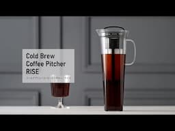【HARIO】コールドブリューコーヒーピッチャーライズ　#ハリオ