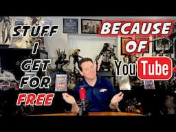 Stuff I GET FOR FREE at a YOUTUBE Content Creator