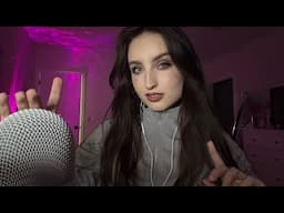 Chill ASMR | Hand Sounds, Book Gripping & Tapping, Mouth Sounds, Upclose Whispering