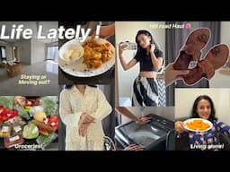 Life Lately : staying or moving out🏠? cooking, shopping haul🛍️, groceries & living alone diaries |