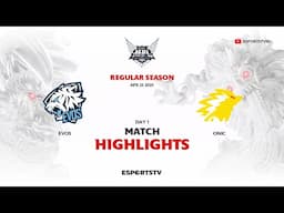 EVOS vs ONIC HIGHLIGHTS MPL ID S15 | ONIC VS EVOS ESPORTSTV