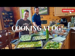 WE TRIED TO COOK EVERYTHING LEFT IN THE HOUSE!!! 🥦🍲🥕!!