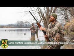 2025 Migratory Game Bird Seasons and Bag Limit Recommendations