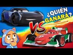 El Rayo McQueen vs Jackson Storm vs Francesco Bernoulli |QUIEN ES EL MEJOR 🏁