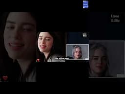 Billie Eilish Reads her Love Poem to her Fans #shorts