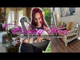 Thrift Haul | Home Repair Updates, Estate Sales & A New Bag! Is Depression a Lack of Gratitude?