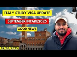Italy Student Visa Updates 2025 ( 09/05/25) | Study in Italy