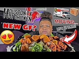 CAJ￼UN CEASAR SALAD MUKBANG| LIFE UPDATE| MOVING| FINALLY HAVING SURGERY| NEW GIRLFRIEND?! 😍🥹🥴