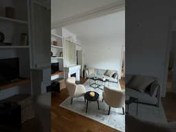 I finally got my dream Paris apartment 🤍 #apartmenttour #parisapartment #paris