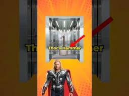 Could An Elevator Lift Thor’s Hammer Mjolnir? #marvel