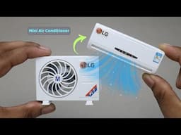 LG Small Air Conditioner Unboxing & Test Video || Best Gadgets Mini AC