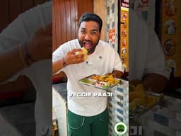 Pav Vada Breakfast in Navi Mumbai | Ganesh Vada Pav | Veggie Paaji #foodshorts #streetfood