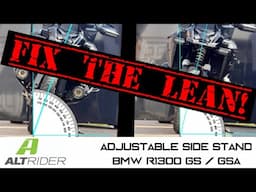 R1300 GS/GSA Side Stand Fix - AltRider