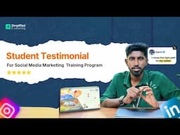 Student Testimonials For Social Media Marketing Executive Training at Simplified E-Learning