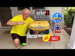 Weber Lumin Electric Grill One Year Review! / Perfect For Apartments / Condominiums