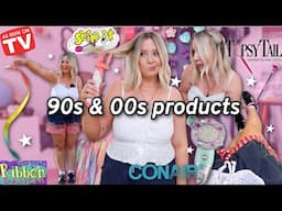 millennial tests 90s & Y2K infomercial products (i wanted these SO BAD as a kid)