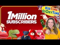 We Hit ONE MILLION Subscribers!  🎉🙌🏼 read aloud celebration