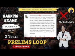 YOUR MISTAKES - RRB PO & Clerk Prelims 2025 | Doubt 3 | IBPS | SBI | How To Crack Banking Exams |