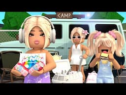 MY DAUGHTERS GO TO SUMMER CAMP! *SAYING GOODBYE TO OUR HOUSE* Roblox Bloxburg Voiced Roleplay
