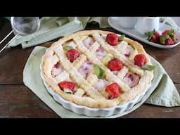 CROSTATA RICOTTA E FRAGOLE🍓- La cucina di Rita