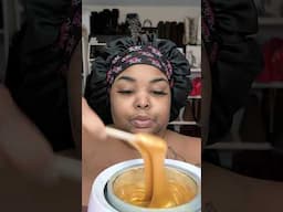 04.16.25 face wax + skin/breakout chat w/ ​⁠@tresswellness  #facewax #hirsutism #pcos #hardwax