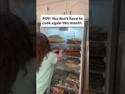 POV You Don't Have to Cook Again This Month #freezermeals101 #mealprep #freezermeals101club