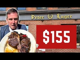 I Review NEW YORK'S EXPENSIVE STEAKHOUSE - PETER LUGER!