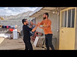 "The Intense Confrontation Between Qasem and Alireza: A Clash of Threats and Resistance