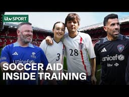 Football Legends and Celebs Prepare for Soccer Aid | INSIDE Training