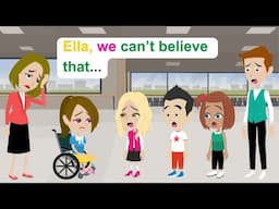 Ella must stay in the wheelchair - Comedy Animated Story - Ella English