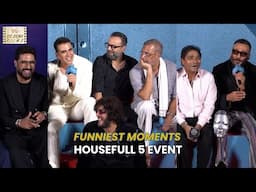 Funniest Moments Of Akshay Kumar, Jackie Shroff, Nana Patekar, Abhishek | Housefull 5 Trailer Launch