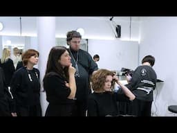 Practice at NKT4 PRO – Hairdressing Academy by Maksim Nikitochkin