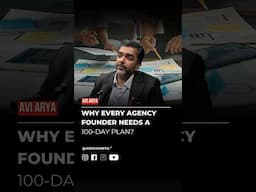 Why Every Agency Founder Needs a 100-Day Plan। #motivation #agencyfounder