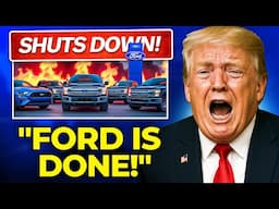 HAPPENING NOW! Ford CEO Shuts Down $34.5 Billion US Auto Industry With Bold Move