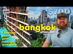 Bangkok Luxury Apartment Tour + Coolest Airport EVER?? 🇨🇷