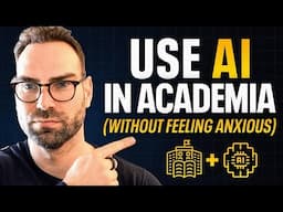 The Right Way To Use AI In Academic Research (and not feel anxious)