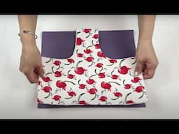 This bag in the store amazed me so much that I decided to sew it / SEWING PROJECT for beginners