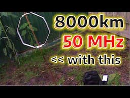 Tiny loop works 'Magic Band' DX on 50 MHz