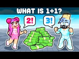 Guess the correct answer and win ONE MILLION Robux!