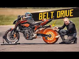 Belt drive conversion - will it survive on my KTM? | RokON VLOG 171